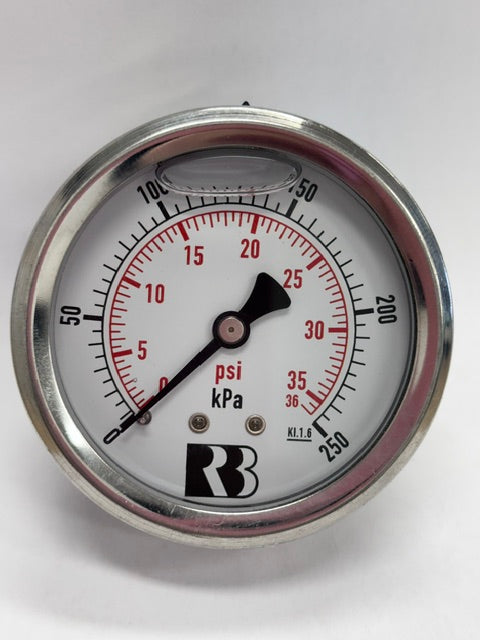 127678 - Gauge 36 Psi Rear Entry