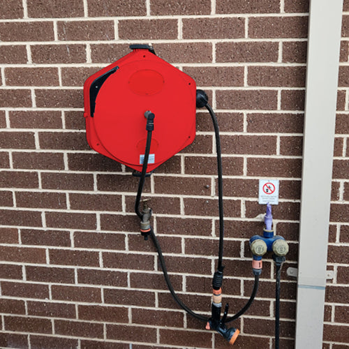 131597 - Silvan 15m Spring Retractable Hose Reel