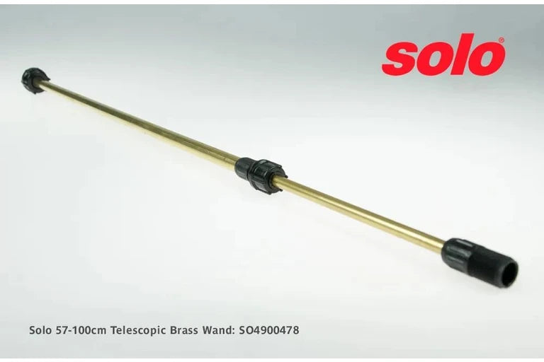 So4900478 -Solo Brass Telescopic Wand 57-100Cm