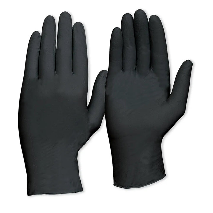 Black Powder Free Heavy Duty Disposable Gloves 100pk