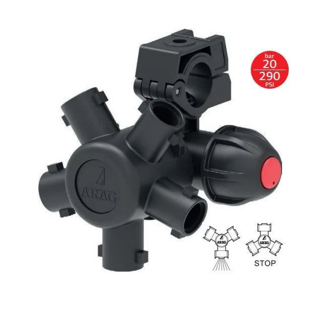 COMPACT QJ 1in 5-WAY LH EPDM