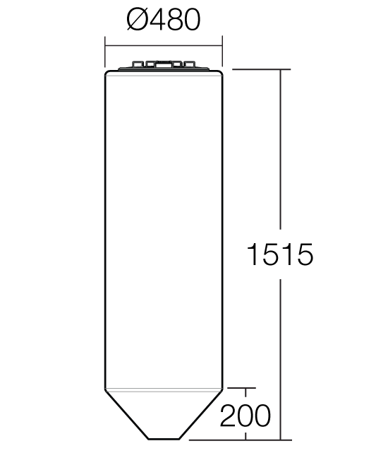 131739 - 200Lt Mixing Tank