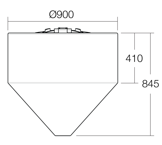 127072 - 300 Ltr Mixing Tank