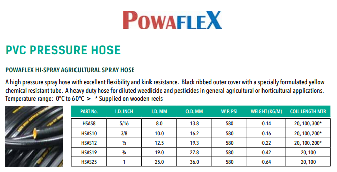 Hose 10Mm 40 Bar