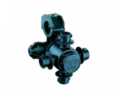 NOZZLE BODY QJ 4 OUTLET 1/2in TUBE