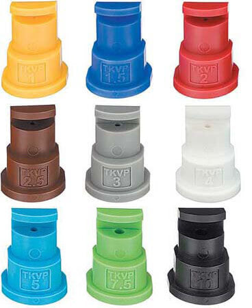 TEEJET FLOODJET WIDE ANGLE VISI POL NOZZLES
