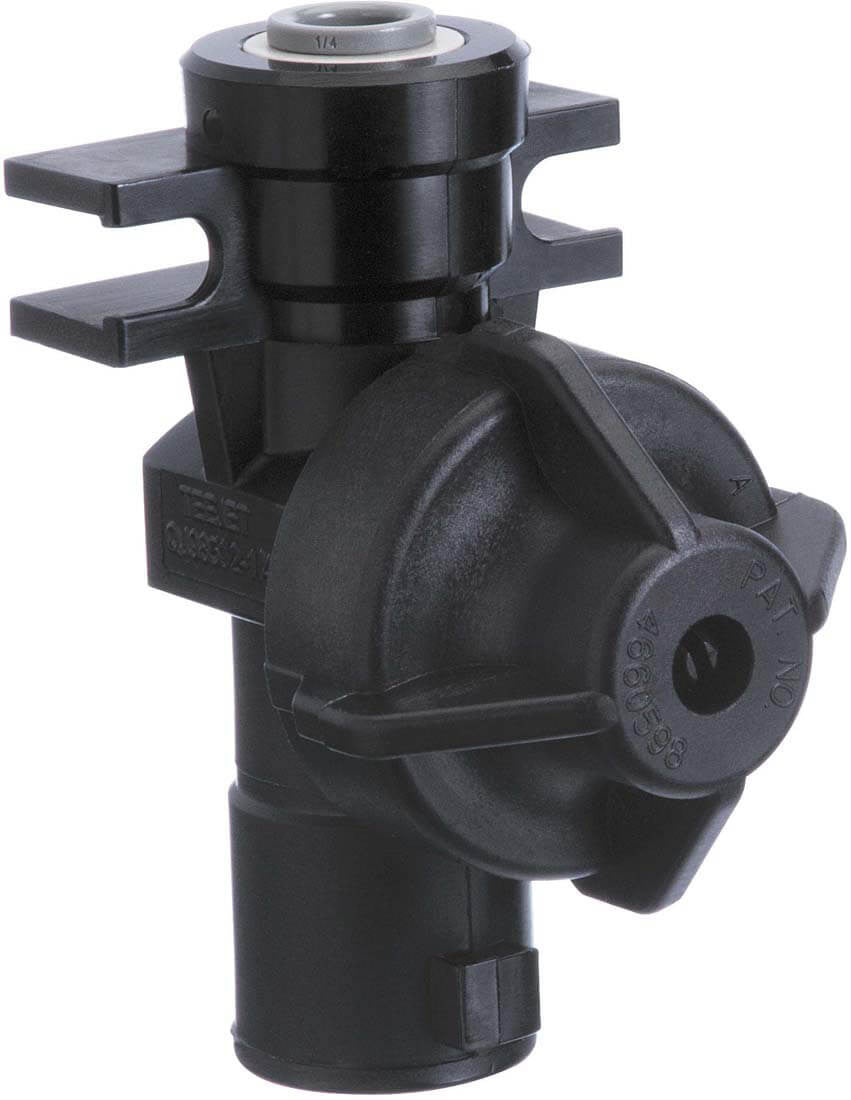 NOZZLE BODY PUSH-CONNECT 1/4in 2P